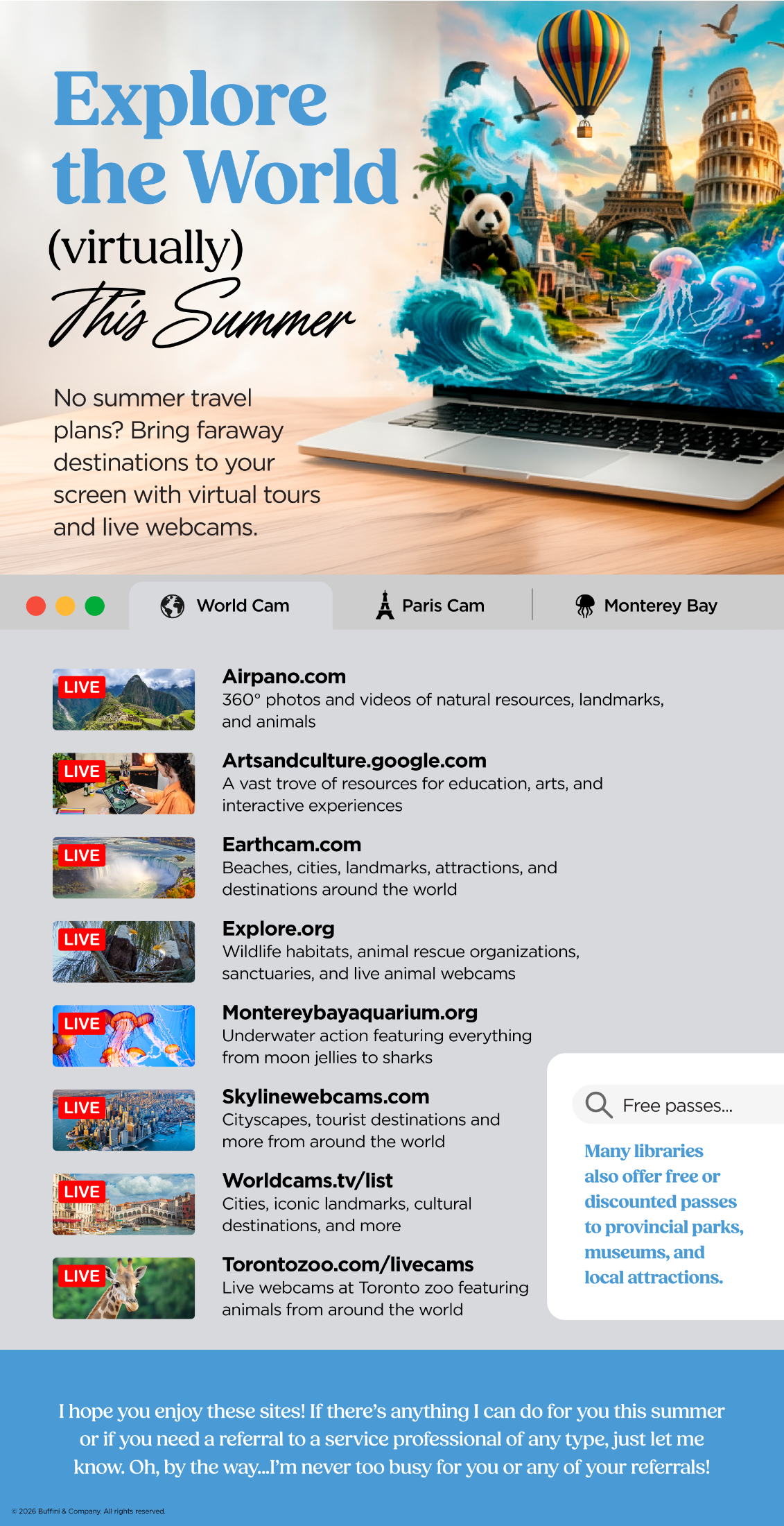 Explore the World (Virtually) This Summer: Incredible Live Webcams and Virtual Tours You Can Experience From Home